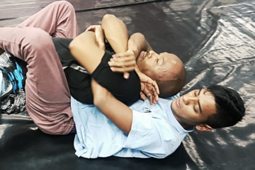 Brazilian Jiu-Jitsu action at SMA